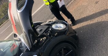 מחוז צפון: מיני-קופר משופר הושבת ל-30 יום, הנהג נפסל לתקופה זהה