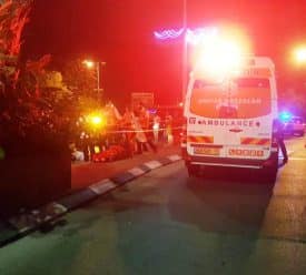 זירת ירי בקרית ים - צילום: איחוד הצלה כרמל