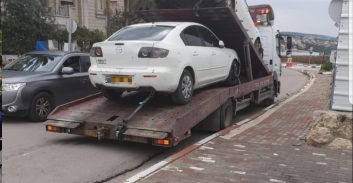 א.א.פאחם: נהג ללא רישיון בדרך לשימוע בתחנת המשטרה