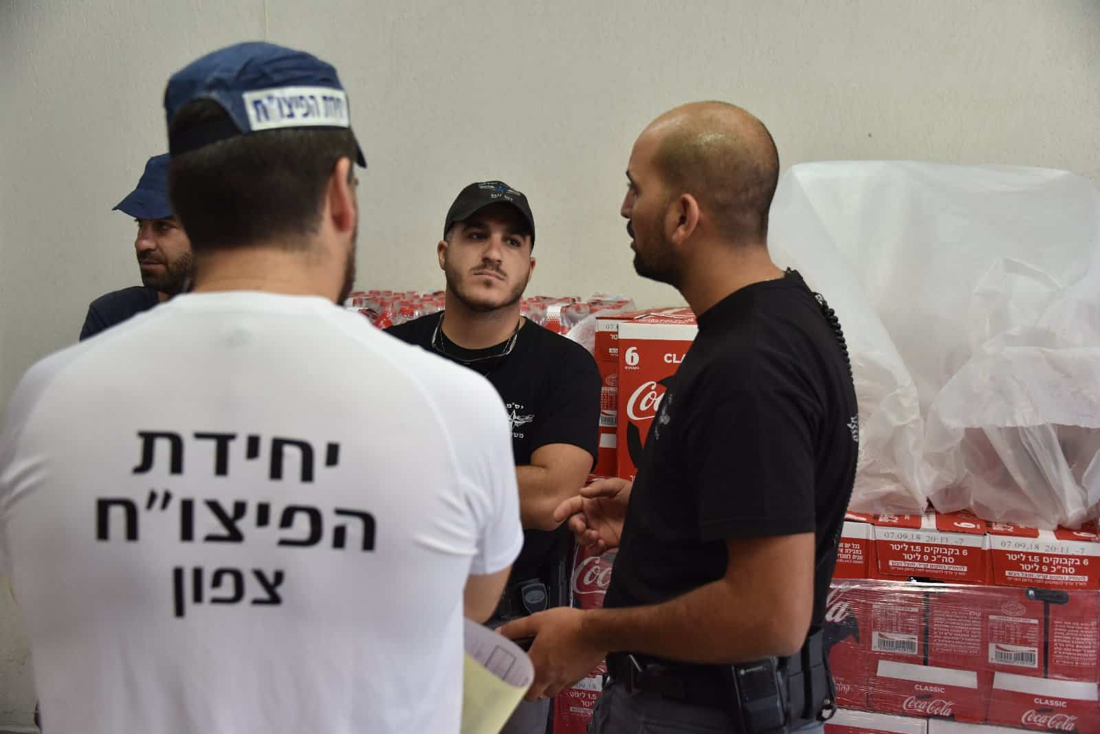 הכוחות המשולבים באחת הפשיטות