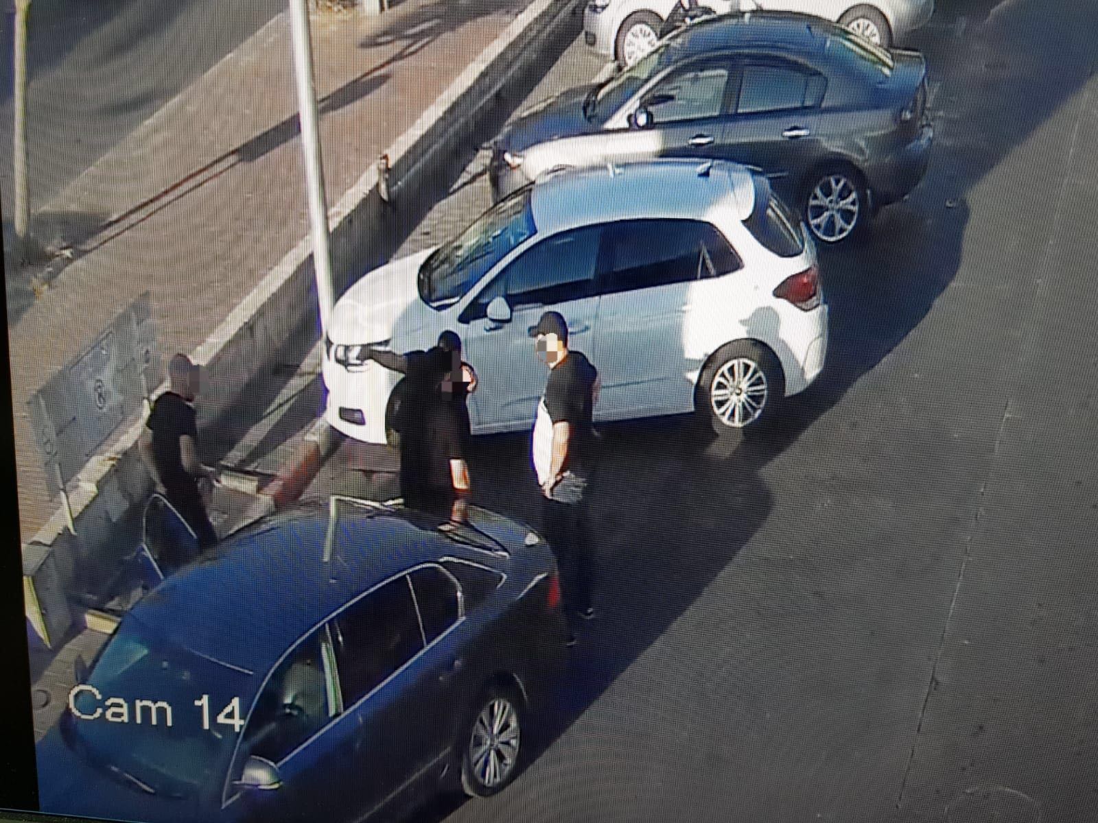 אחד המפגשים בין הנאשמים לבין המתלונן