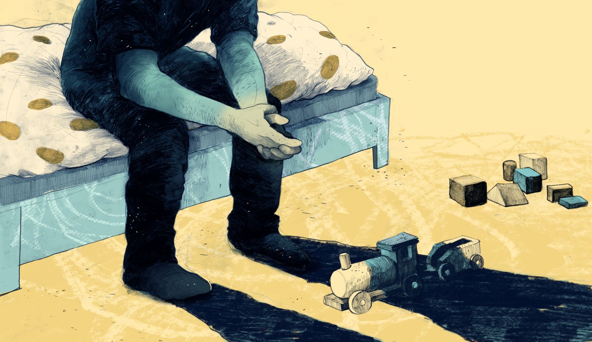 כל השלושה סובלים מסיוטים, חרדות ודכאונות (צילום אילוסטרציה: אתר מדיום)