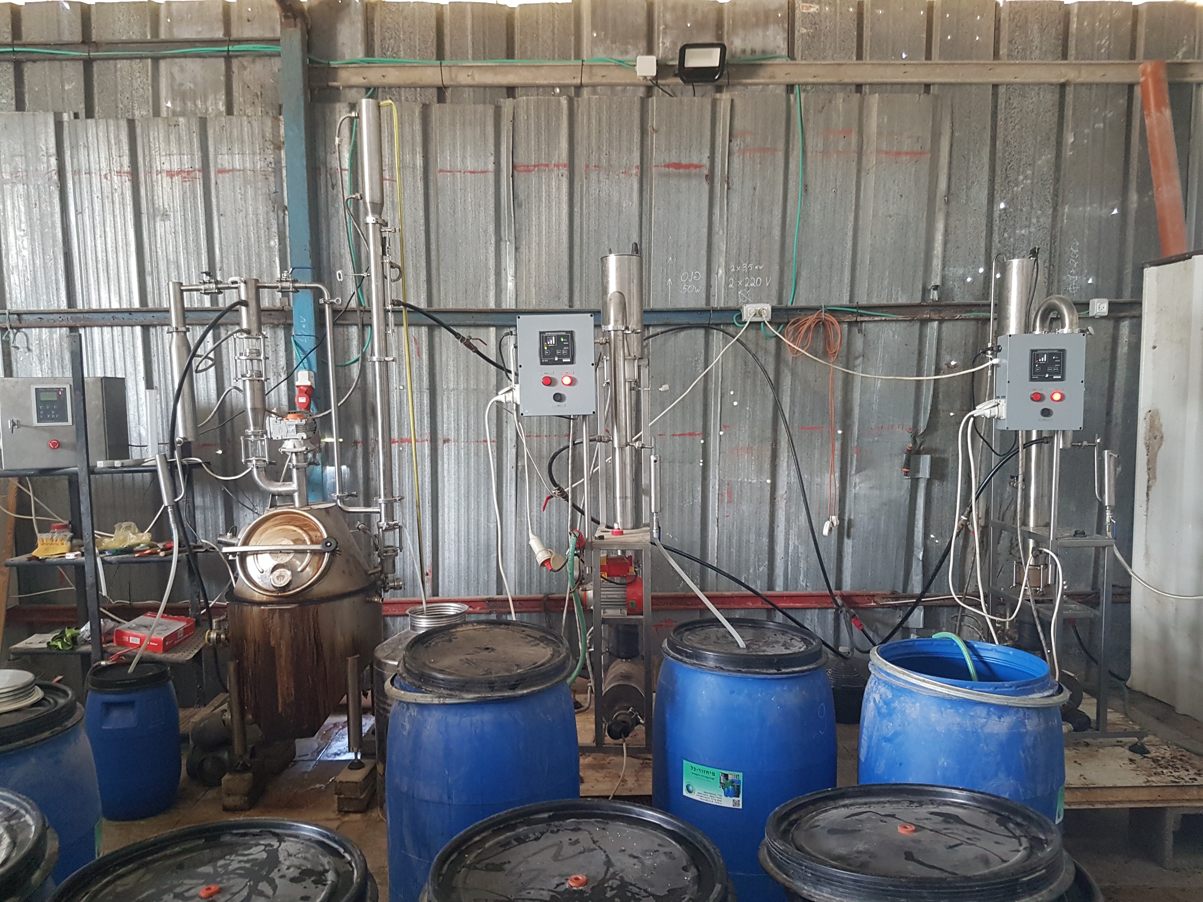 מפעל לאלכוהול מזויף בנציב השיירה