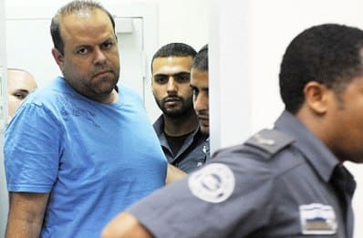 יניב קנרש במעצר. צילום: פוסטה