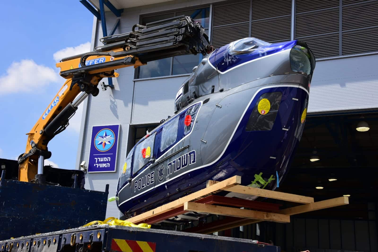 מערכות טכנולוגיות מתקדמות. המסוק בזמן קבלתו