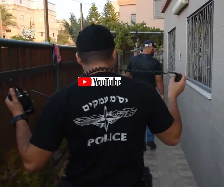 צפו בסרטון: מבצע המעצרים של המשטרה