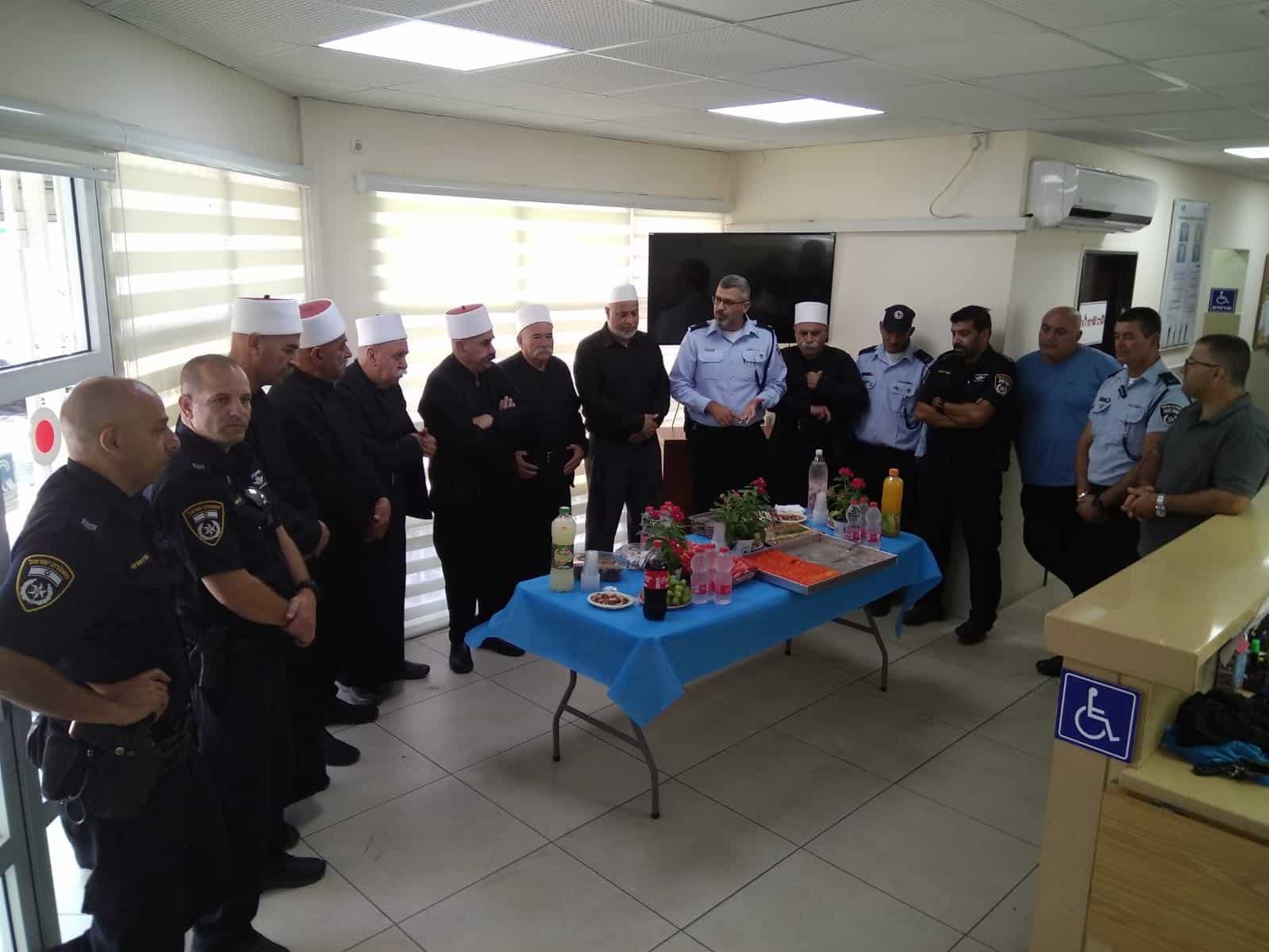 נציגי המשטרה נפגשו עם נציגי ציבור