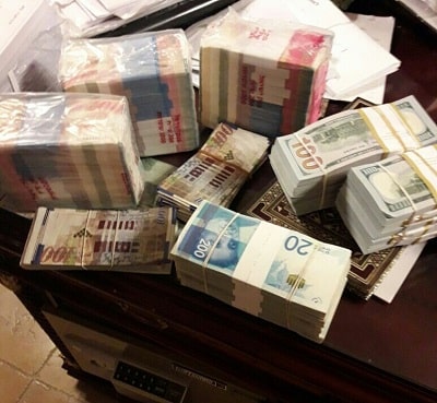 וגם זה נתפס. המזומן