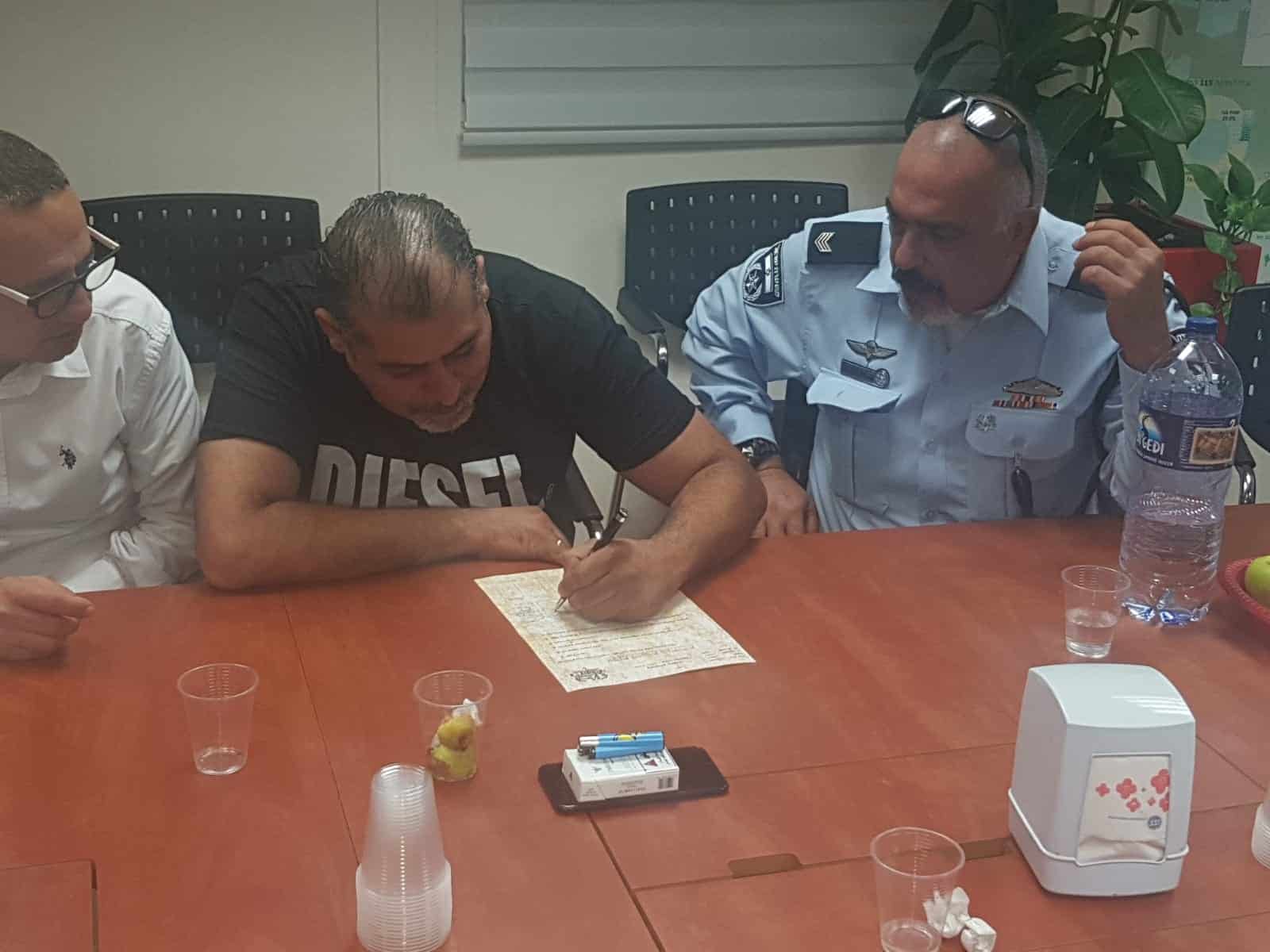 חתמו על אמנת הוגנות בבחירות. המפגש