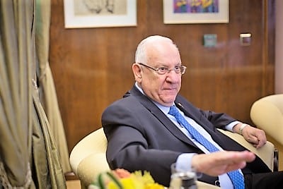 "זה לא מאבק של שחורים ולבנים, זה מאבק של כולנו". הנשיא ראובן ריבלין (צילום: הדס פרוש, פלאש 90)