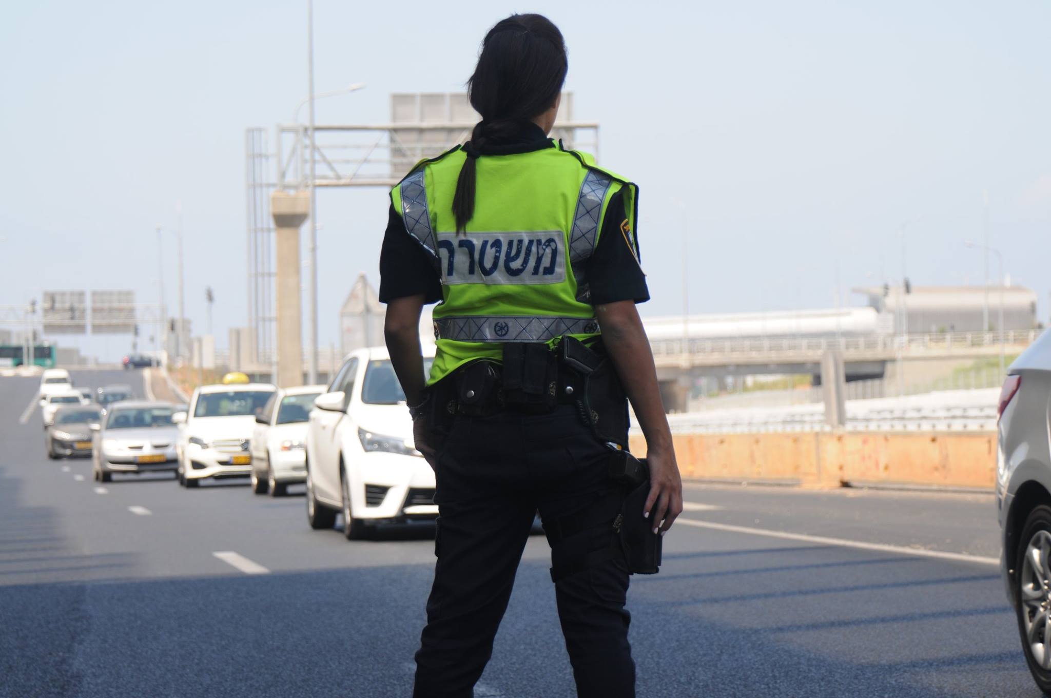 תקרית במהלך פעילות שגרתית (צילום ארכיון להמחשה: דוברות המשטרה)