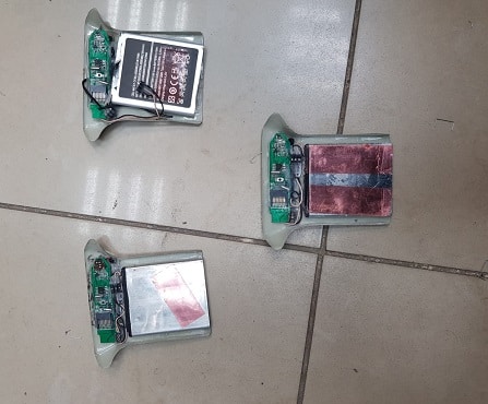 ציוד שנתפס בדירת הנאשם