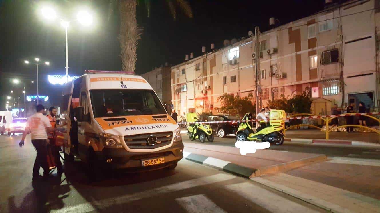 כוחות ההצלה בזירה (צילום: איחוד הצלה כרמל)