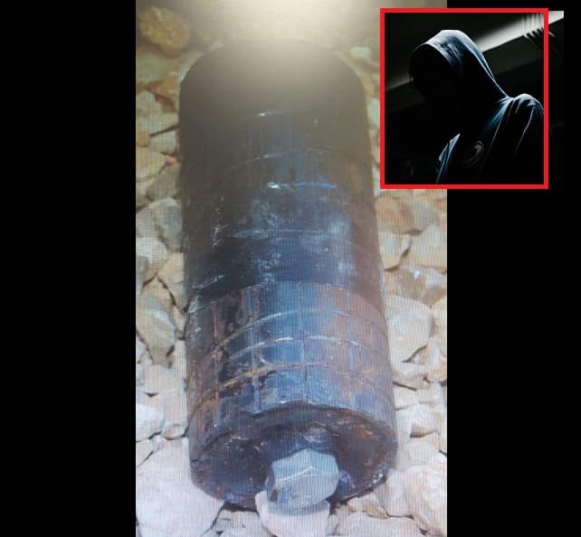 אחד ממטעני החבלה שנתפסו (צילומים: דוברות המשטרה ואילוסטרציה)