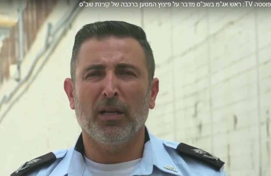 צפו בסרטון: ראש אג"מ בשב"ס, גונדר שרון שואן, מדבר על פיצוץ המטען