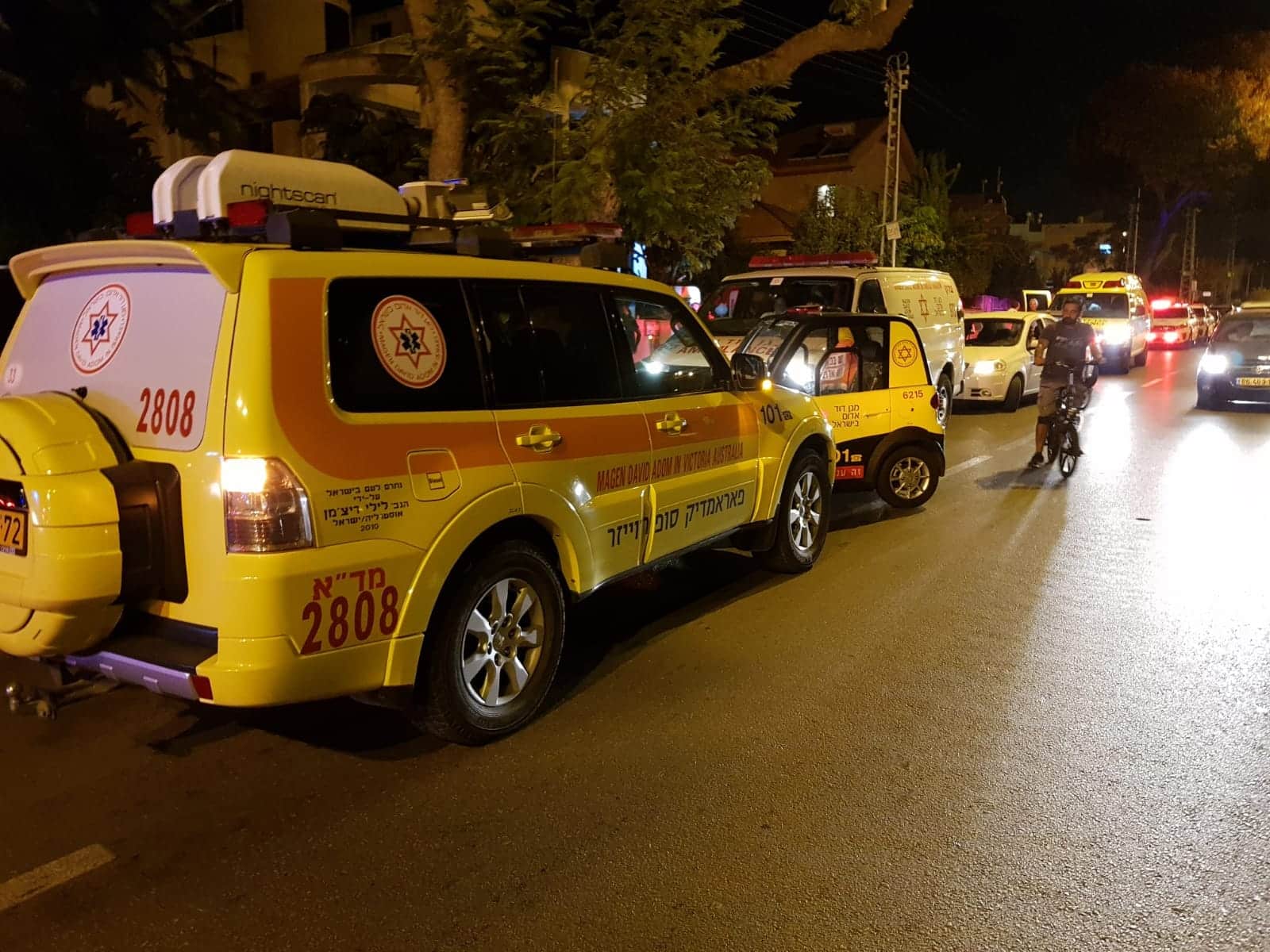 זירת הרצח - צילום: שלומי מרצ'ביאק - תיעוד מבצעי מד"א