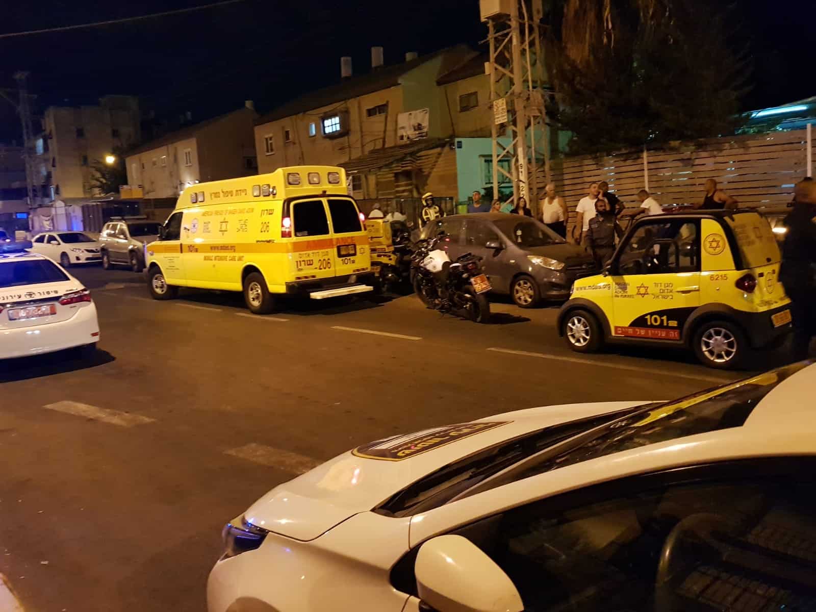 זירת הרצח (צילום מדא)