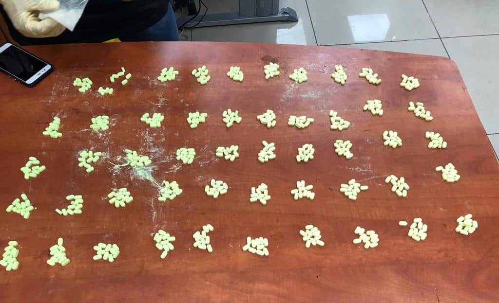 כדורי האקסטזי שנתפסו