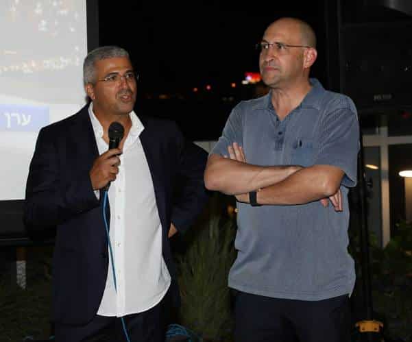 עו"ד יוגב נרקיס מברך את האורחים בשנת משפט חדשה ופוריה