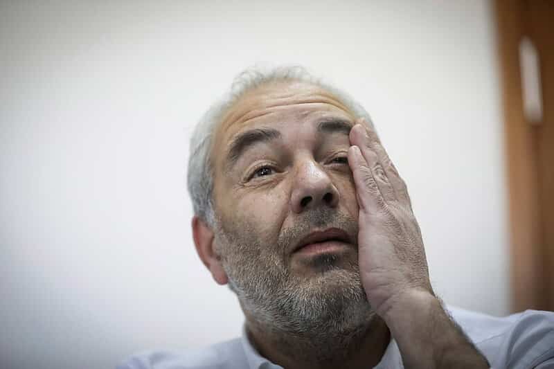 מסע הפחדות. פישר (צילום: יונתן סינדל, פלאש 90)