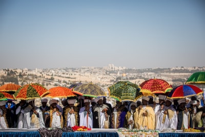הבקשות תישקלנה בחיוב. חג שמח (צילום: יונתן סינדל, פלאש 90)