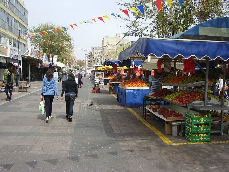 בעל דוכן הבוריקה מבקש לפסול את הודעתו. השוק בנתניה