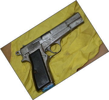 האקדח ששימש לרצחי