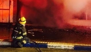 חמישה חשודים בהצתת בתי עסק בתל אביב