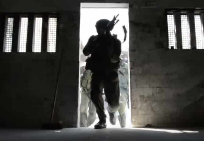 מתוך וידאו של יחידת מצדה, שב"ס