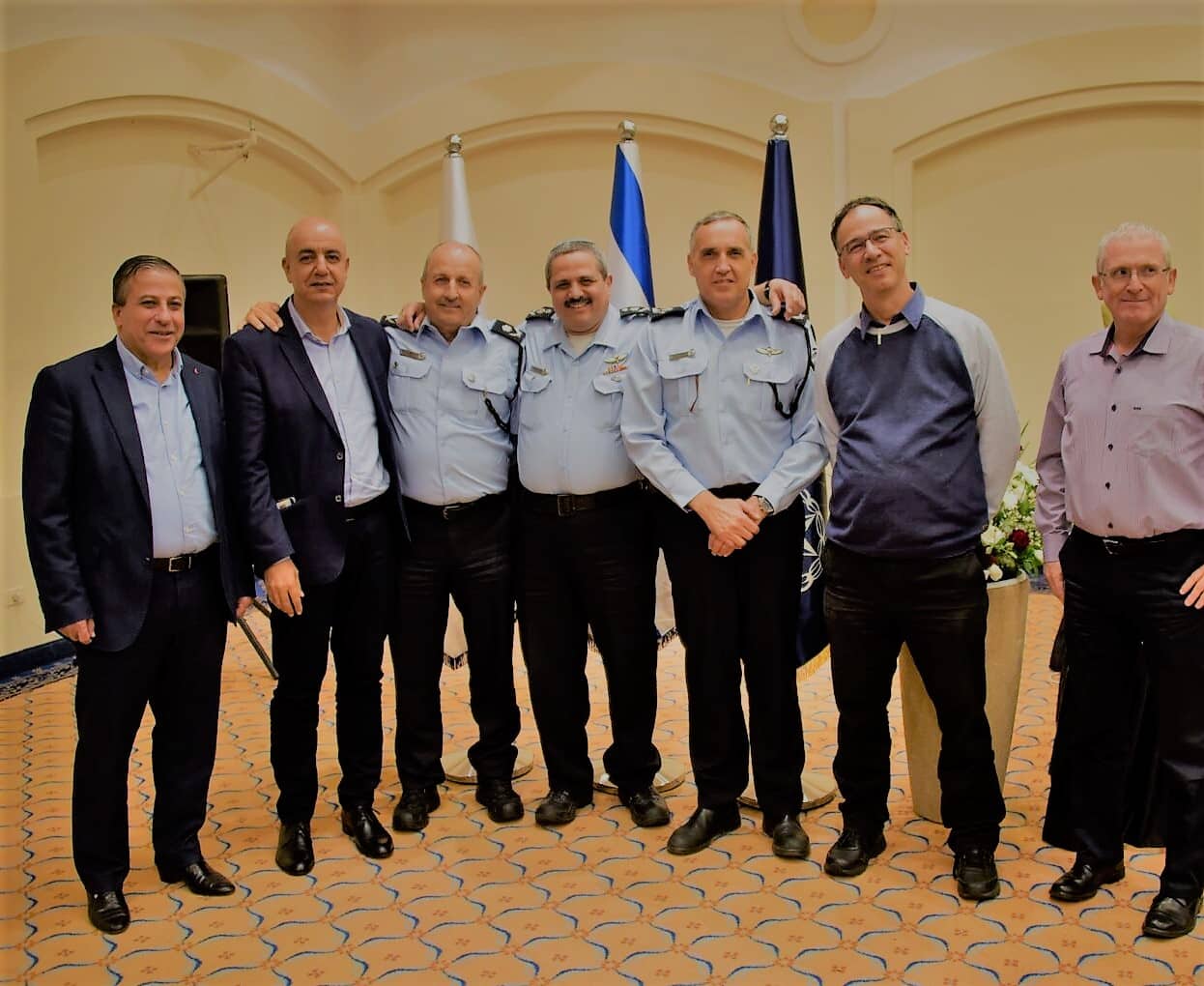 משתתפי הכנס (צילומים: דוברות המשטרה)