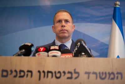 פרשנות צרה של המונח ביטחון הציבור. השר גלעד ארדן (צילום: רוי עלימה, פלאש 90)