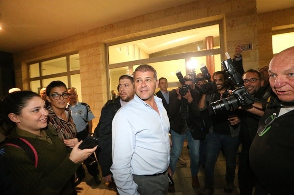 פגישה שהרסה את המינוי. אדרי, הערב בטרם ההודעה (צילום: פוסטה)