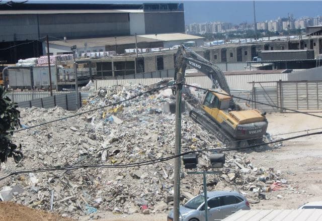 ככה נראית תחנת מעבר. התחנה באשקלון (צילום: המשדטרה הירוקה)