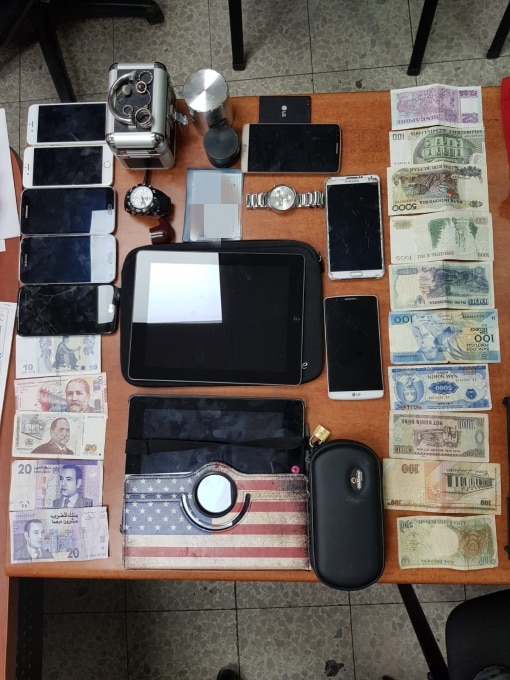 רכוש גנוב שנתפס בביתו של הנאשם