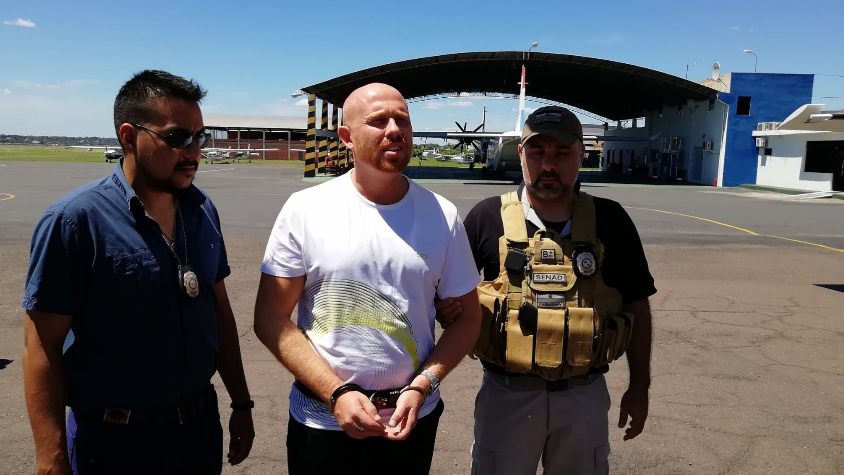 דני טרייגר (צילום: משטרת פרגוואי)