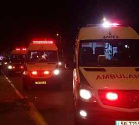 זירת ירי בירכא (צילום: חיאן)