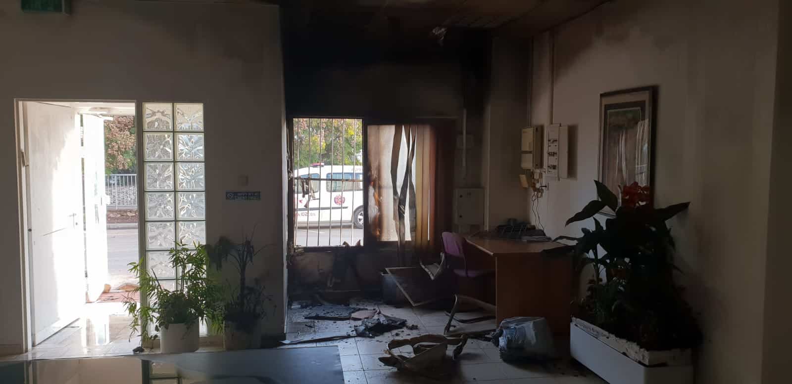 כך זה נראה מבפנים (צילום: כב"ה מחוז צפון)