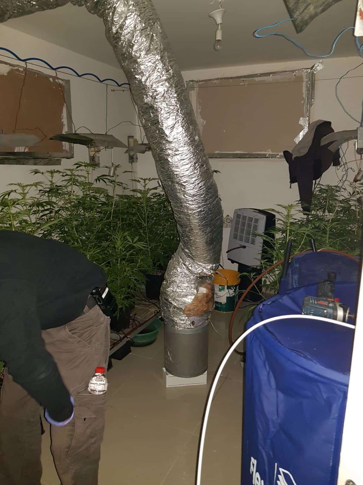 במעבדות נתפס גם כל הציוד הדרוש לגידול