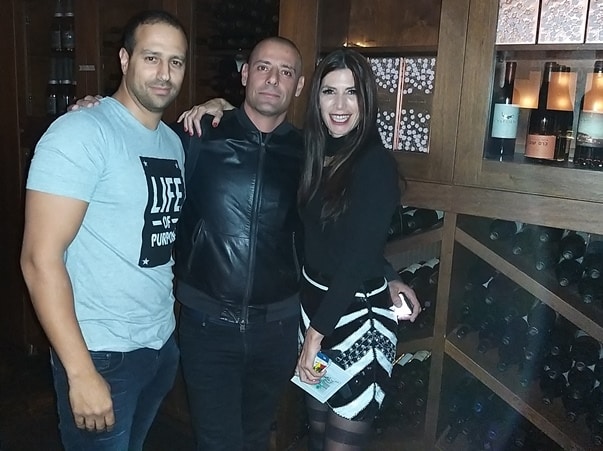 מירי פרידמן עם אבי ג'אן ושאדי כבהא