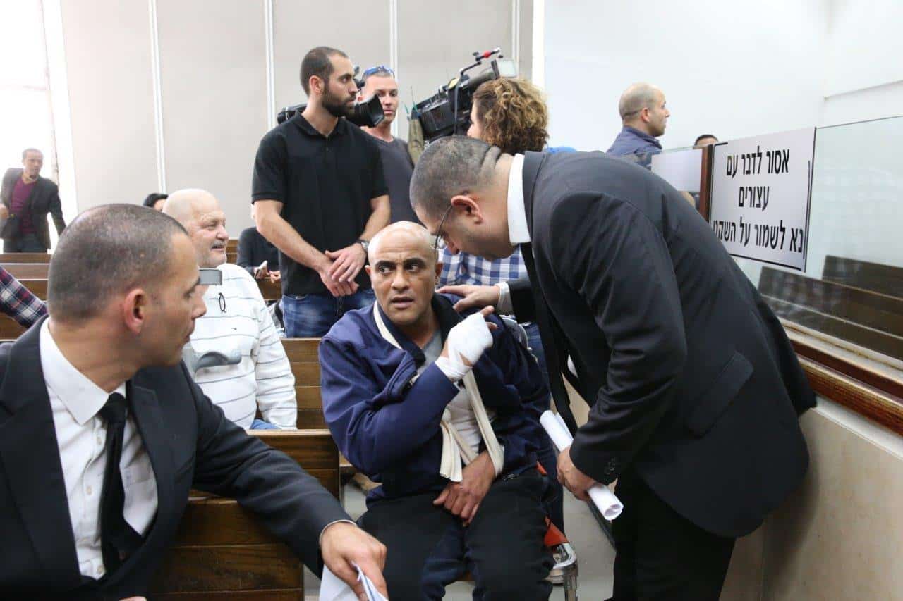 יאיר זוהר בבית המשפט לאחר מעצרו (ארכיון)