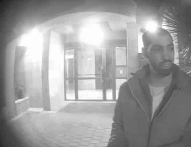 חיים אלוש באחת מפגישותיו עם הסוכן הסמוי