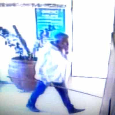 המתלונן בתיק, כפי שנקלט על ידי צילומי אבטחה