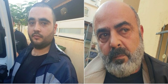 ראובן ועוז דדון (צילום: משטרה ישראל)