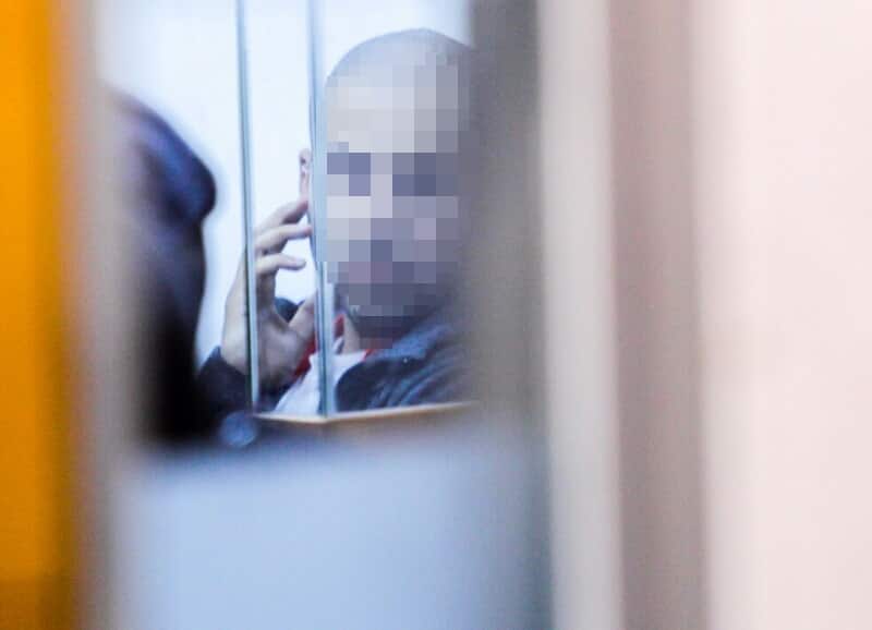 עד המדינה בפרשה 1131 (צילום: ניר קידר)