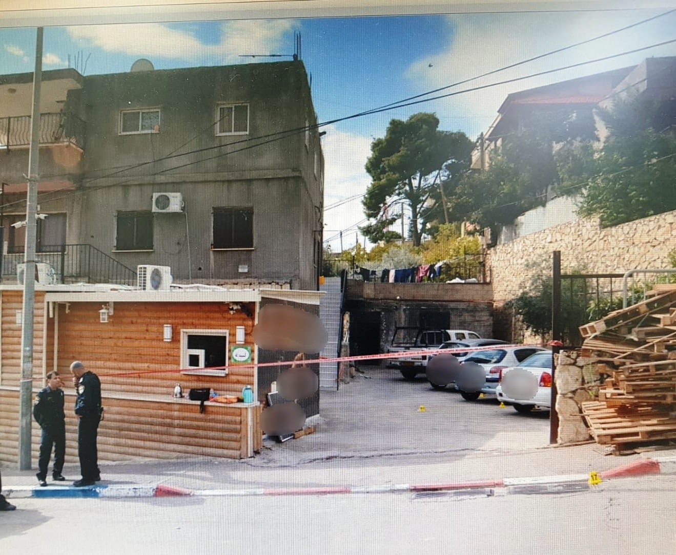 זירת הרצח בכפר נחף