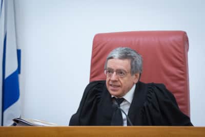 לא הלכה, סתם איזון שיקולים. השופט מני מזוז (צילום: מרים אלסטר, פלאש 90)