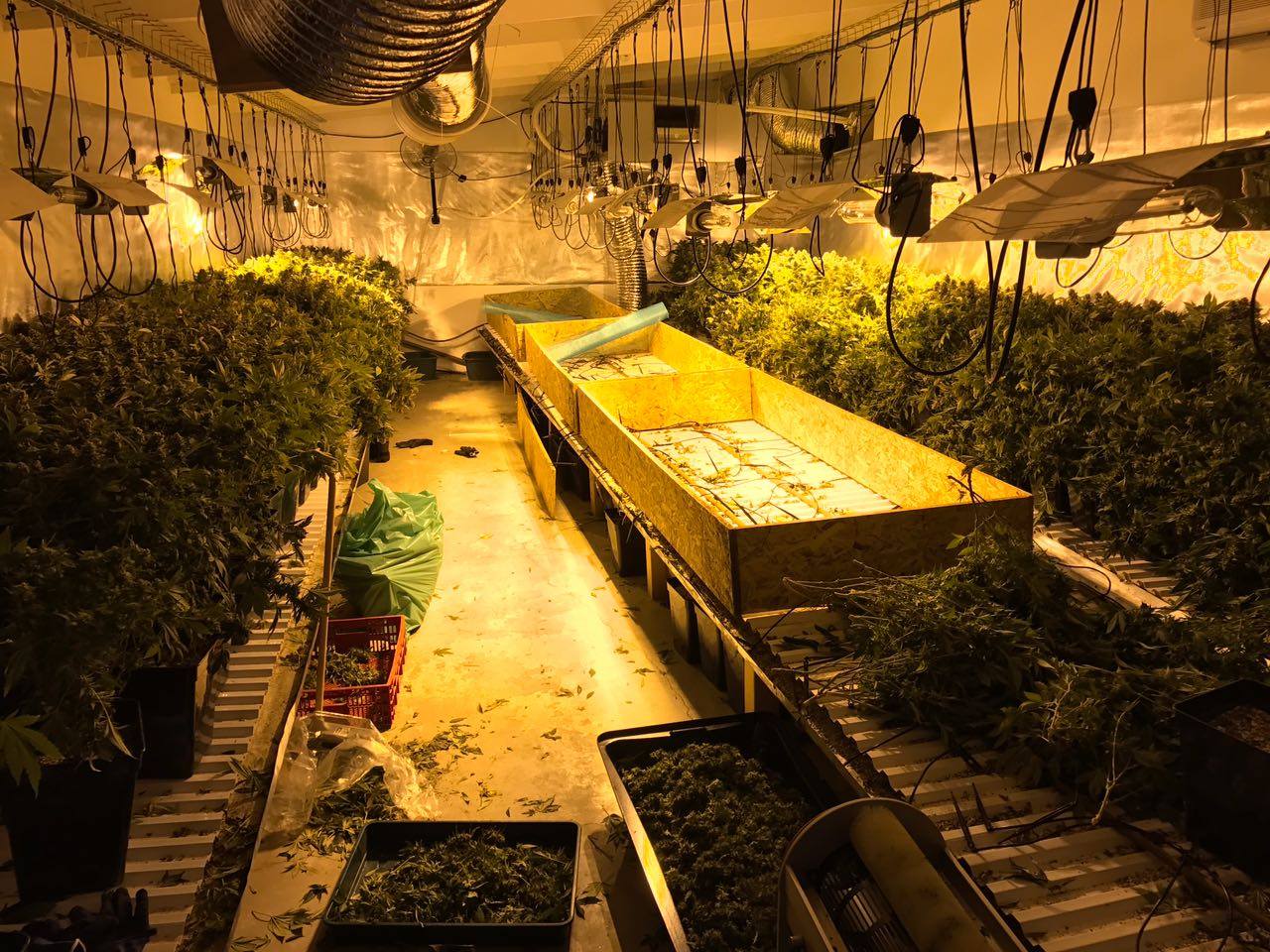 המעבדה שהוקמה במבנה במושב