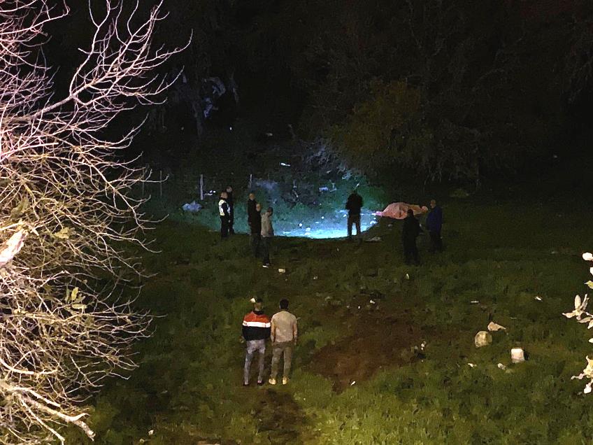 הרכב התהפך והידרדר לוואדי