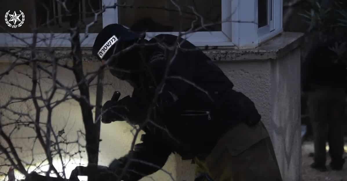 חיפוש משטרתי (צילום ארכיון להמחשה: משטרת ישראל)