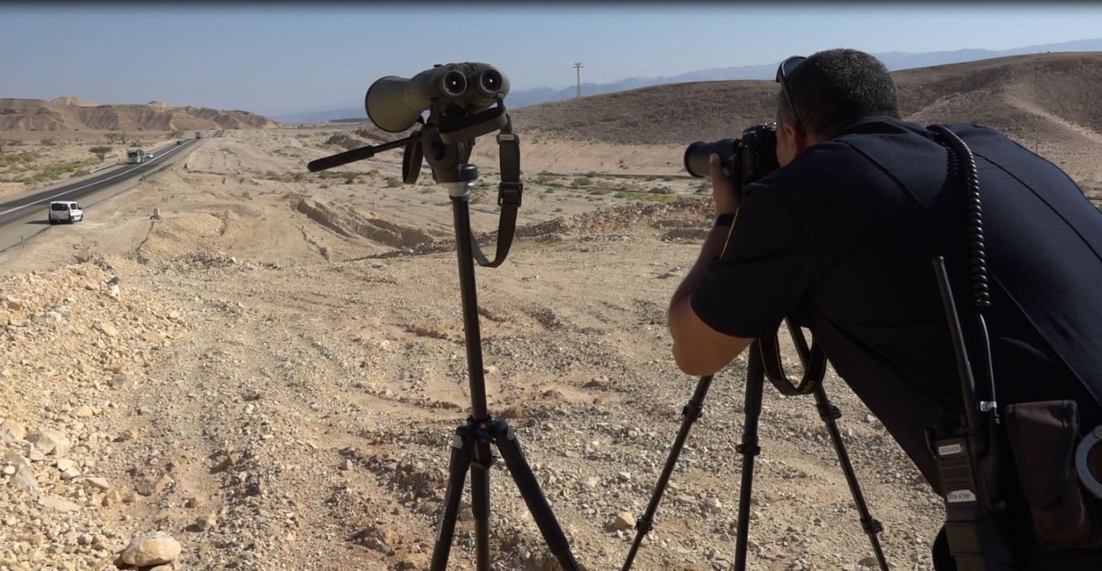 מצלמות טקטיות בפעולה (צילומים: משטרת התנועה)